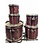 Used Ludwig 5 Piece Classic Maple Purple Shadow Drum Kit thumbnail