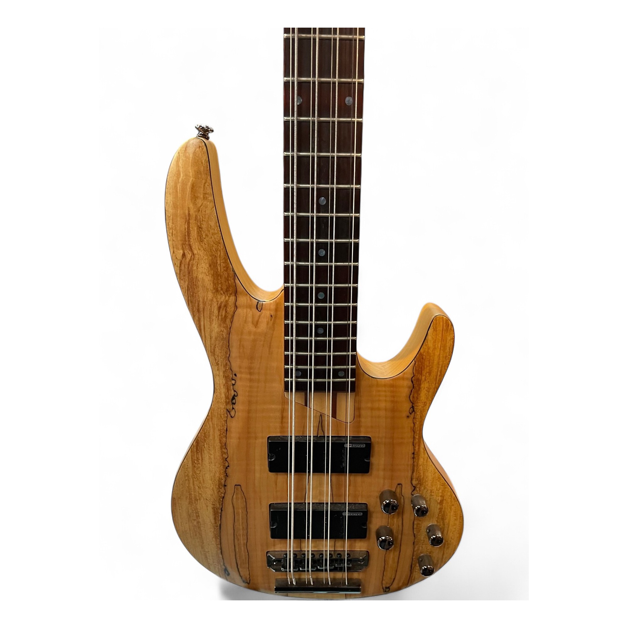 Used ESP LTD B208FM 8 String Natural Electric Bass Guitar