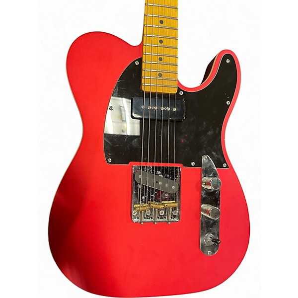 Used Schecter Guitar Research PT SPECIAL Satin Candy Apple Red Solid Body Electric Guitar