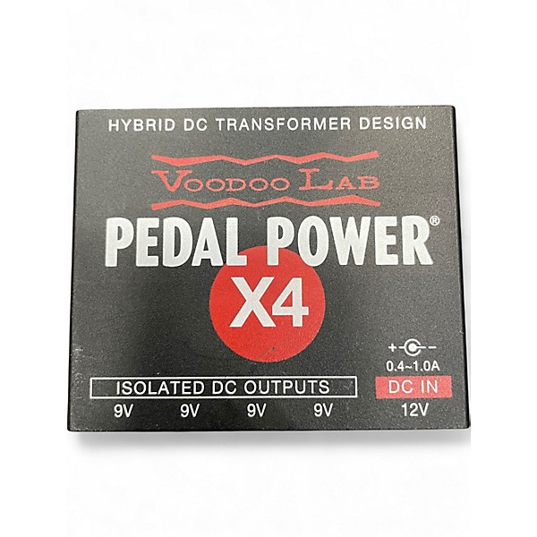 Used Voodoo Lab Pedal Power X4 Power Supply