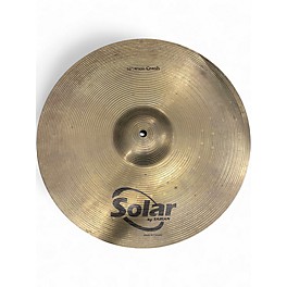 Used Solar by Sabian 16in crash cymbal Cymbal