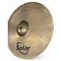 Used Solar by Sabian 16in crash cymbal Cymbal