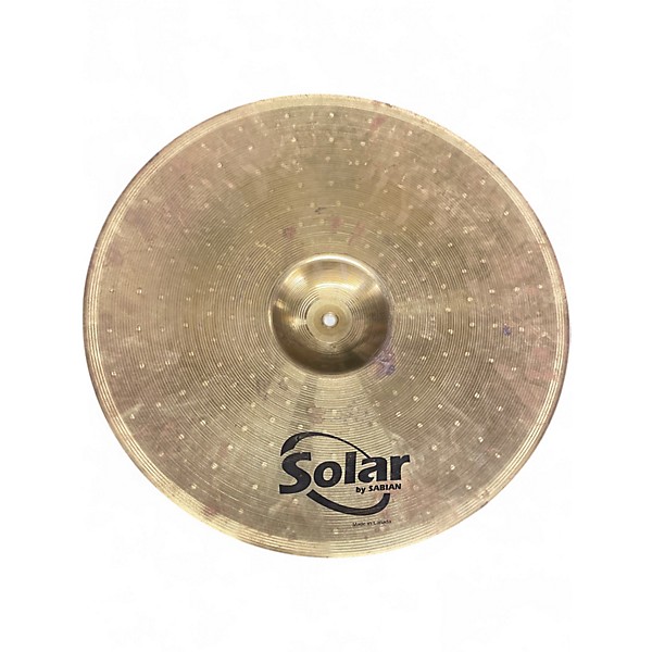 Used Solar by Sabian 20in ride  Cymbal