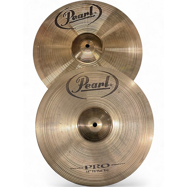 Used Pearl 14in pro hi hat Cymbal