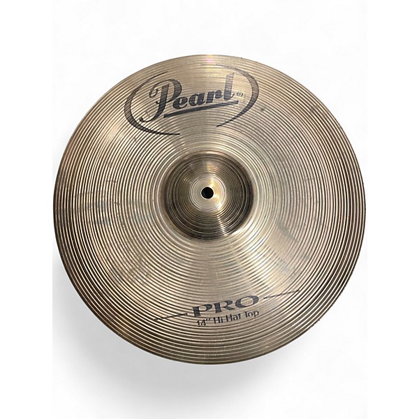 Used Pearl 14in pro hi hat Cymbal