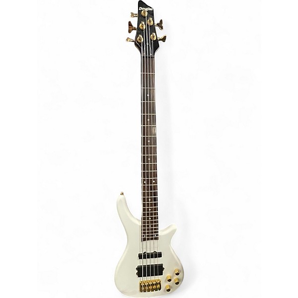 Used Douglas SCULPTOR Alpine White Electric Bass Guitar