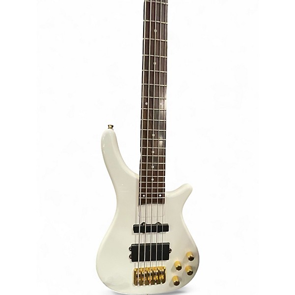 Used Douglas SCULPTOR Alpine White Electric Bass Guitar