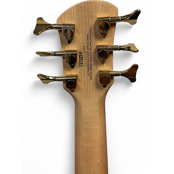 Used Spector LEGEND 6 NATURAL Natural Electric Bass Guitar