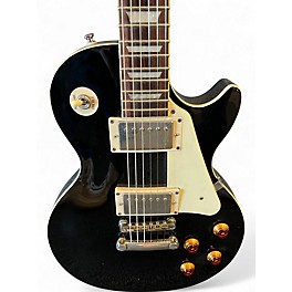 Used Epiphone Les Paul Standard Black Solid Body Electric Guitar
