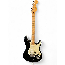 Used Fender Player Stratocaster HSS Black Solid Body Electric Guitar