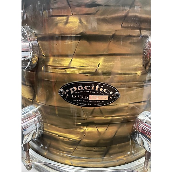 Used Pacifica 5 Piece CX SERIES BLACK DIAMOND FADE Drum Kit