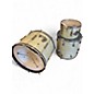 Vintage 1960s Ludwig 3 Piece Clubdate White Marine Pearl Drum Kit