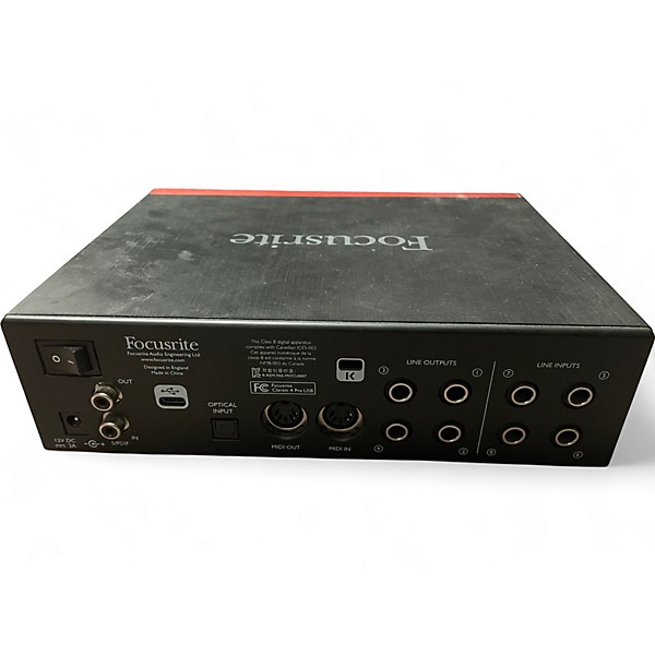 Used Focusrite Clarett 4Pre USB Audio Interface | Guitar Center