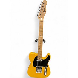 Used Squier Sonic Telecaster Yellow Solid Body Electric Guitar