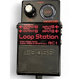Used BOSS RC1 Loop Station Pedal