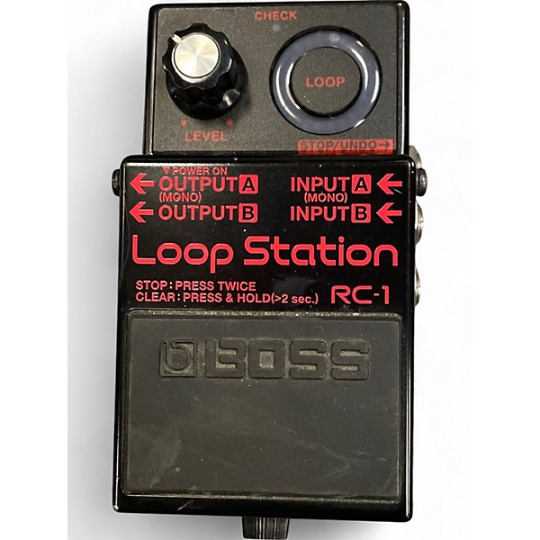 Used BOSS RC1 Loop Station Pedal | Guitar Center