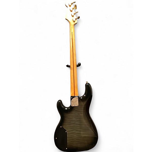 Vintage 1994 Fender P Bass Lyte Trans Black Electric Bass Guitar