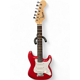 Used Squier Mini Affinity Stratocaster Red Electric Guitar