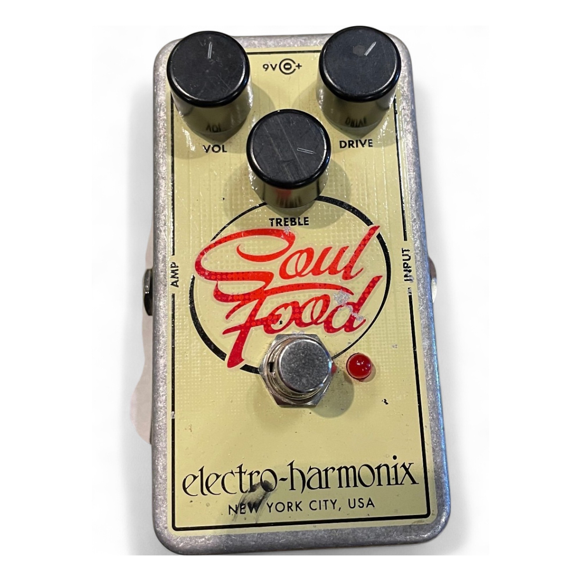 Used Electro-Harmonix Soul Food Overdrive Effect Pedal