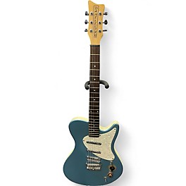 Used Danelectro Mod 6 Blue Solid Body Electric Guitar