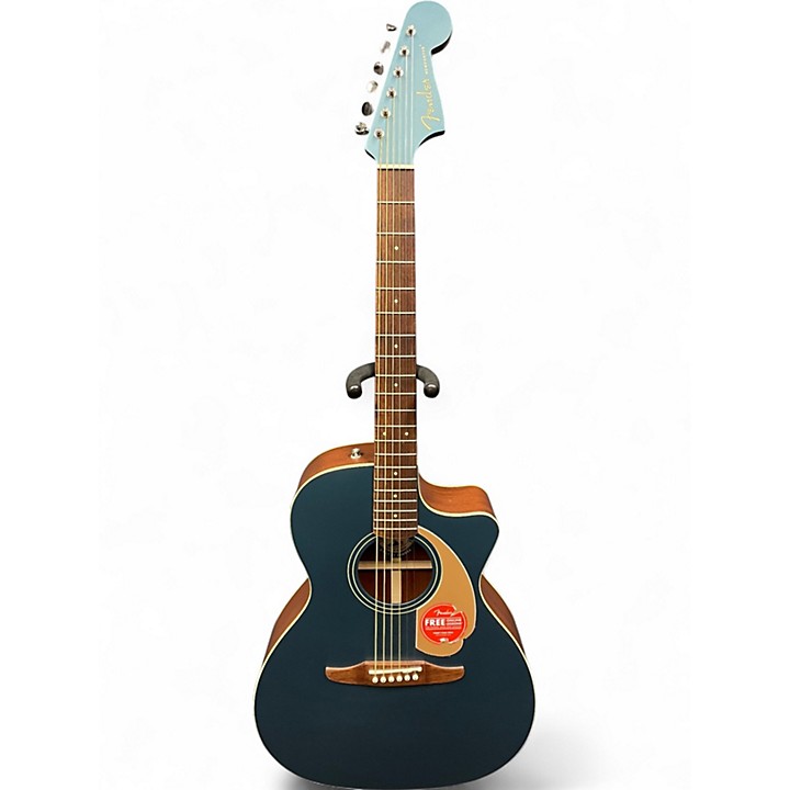 ギター Fender Newporter Player Ice Blue Satin Used Fender Newporter Player Ice Blue Satin Acoustic