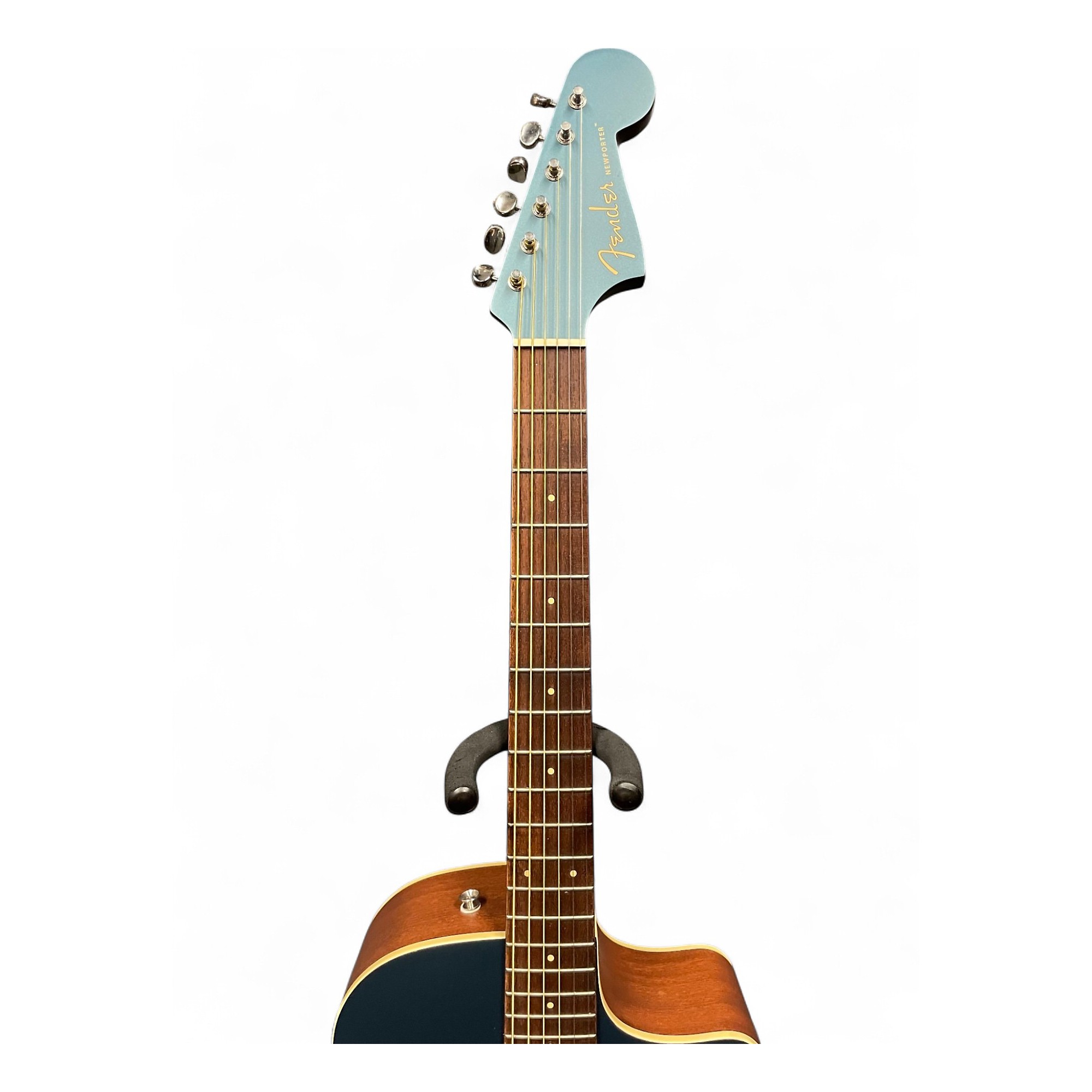Used Fender Newporter Player Ice Blue Satin Acoustic