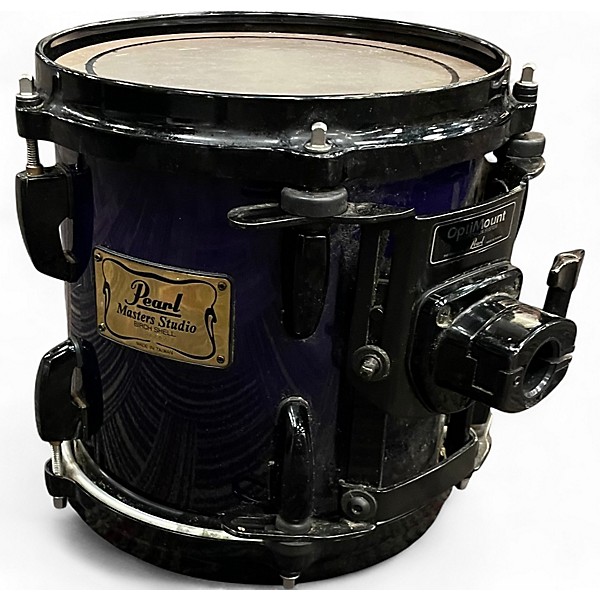 Used Pearl 4 Piece Masters studio dark purple lacquer Drum Kit