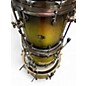 Used Ludwig 5 Piece epic standard GREEN BURST Drum Kit