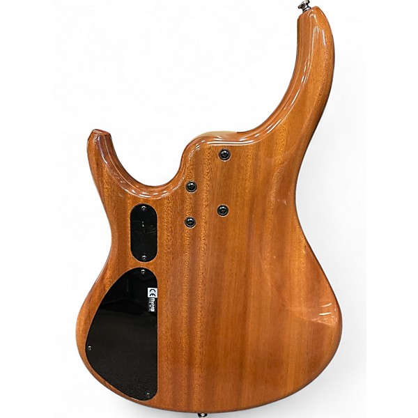 Used MTD KINGSTON Z4 QUILT TOP NATURAL Electric Bass Guitar