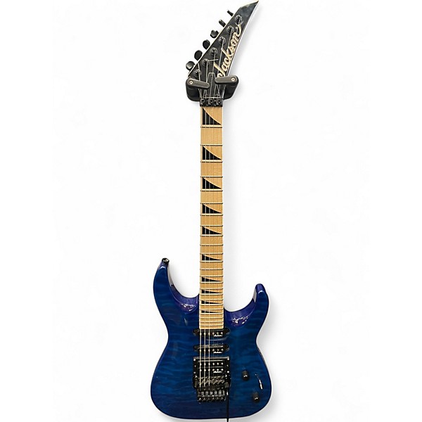 ギター Blueqs Bro Used Jackson JS34Q Dinky Blue Burst Solid Body Electric