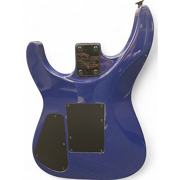 Used Jackson JS34Q Dinky Blue Burst Solid Body Electric