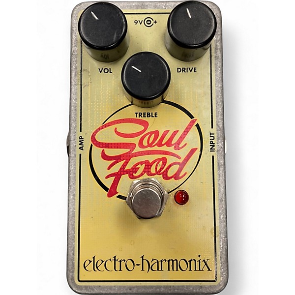 Used Electro-Harmonix Soul Food Overdrive Effect Pedal