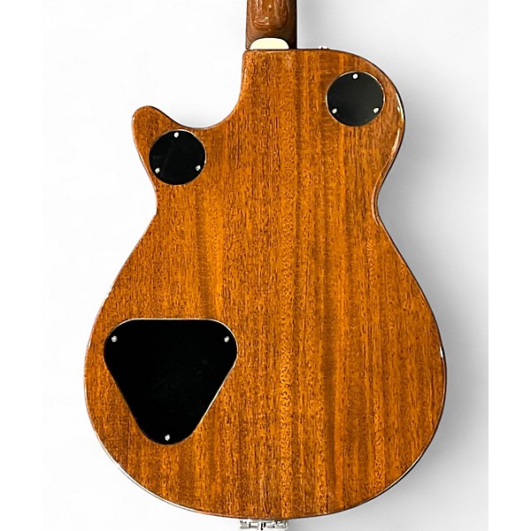 Used 2019 Gretsch Guitars G6192T-PE Player's Edition Duo Jet Silver Sparkle Hollow Body Electric Guitar