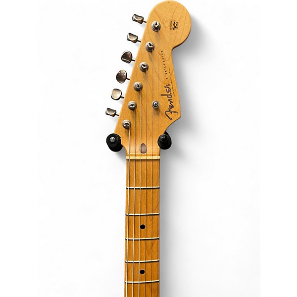Used 2004 Fender masterbuilt relic stratocaster dennis galuszka 1954 reissue 2 Color Sunburst Solid Body Electric Guitar