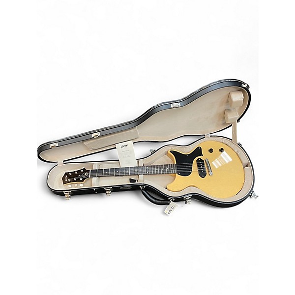 Used Collings dcs 290 TV Yellow Solid Body Electric Guitar