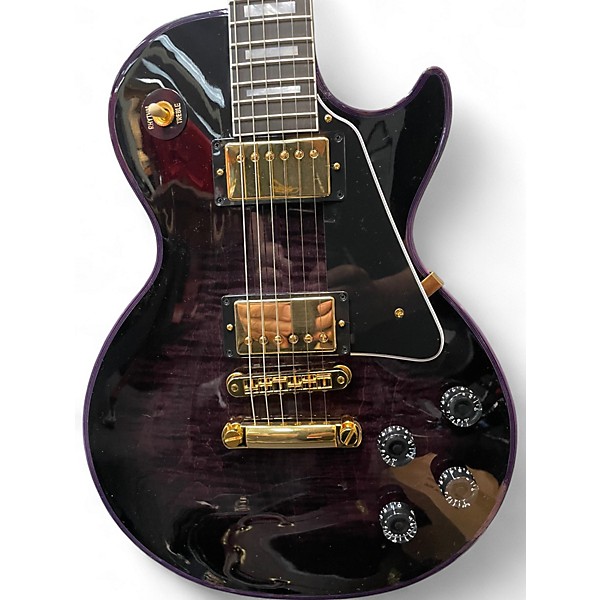 Used 2024 Gibson LES PAUL CUSTOM WIDOW Trans Purple Solid