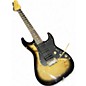 Used Michael Kelly custom collection Burl Black and natural Solid Body Electric Guitar thumbnail