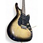 Used Michael Kelly custom collection Burl Black and natural Solid Body Electric Guitar