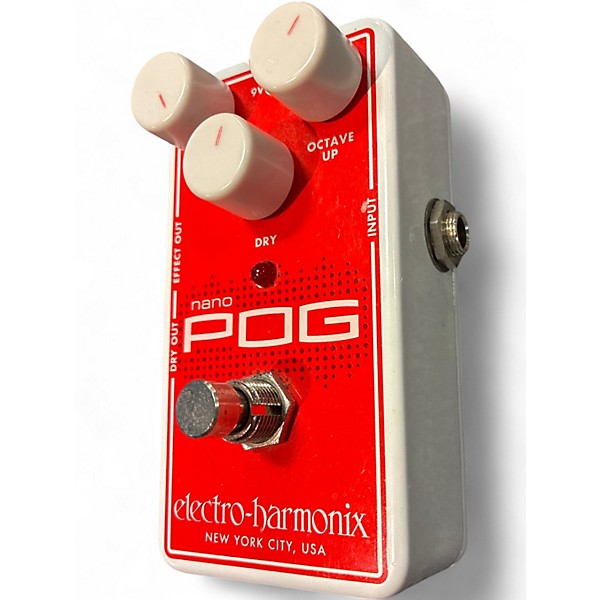 Used Electro-Harmonix Nano POG Polyphonic Octave Generator Effect Pedal