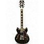 Used D'Angelico Premier Mini DC BLACK FLAKE Hollow Body Electric Guitar thumbnail