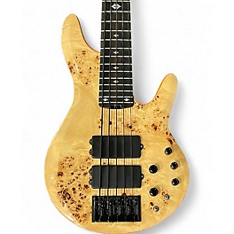 Used 2021 Michael Kelly Pinnacle V Burled Maple Electric Bass Guitar