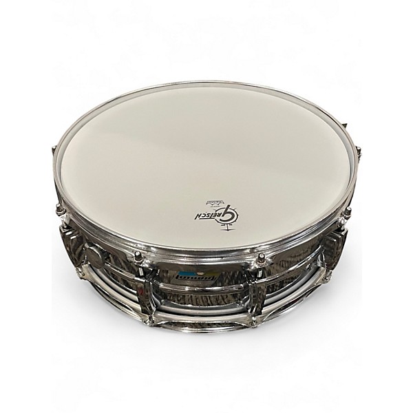 Vintage 1970s Ludwig 5X14 ALUMINUM SUPRAPHONIC Chrome Drum