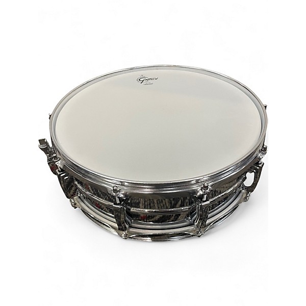 Vintage 1970s Ludwig 5X14 ALUMINUM SUPRAPHONIC Chrome Drum