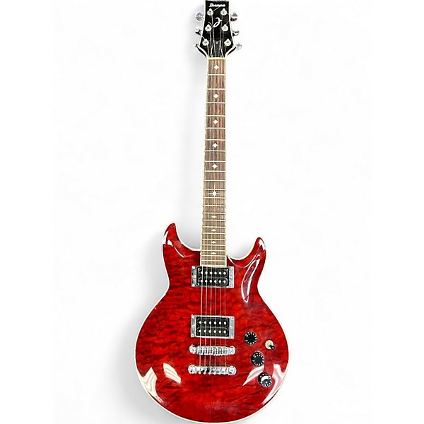 Used Ibanez ARX320 Crimson Red Burst Solid Body Electric Guitar