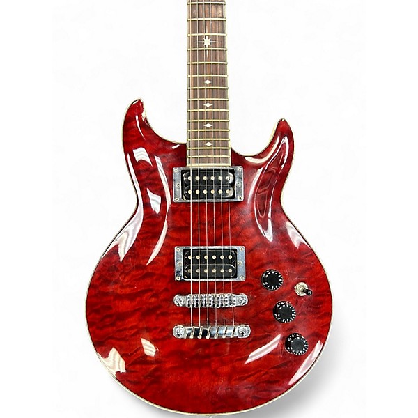 Used Ibanez ARX320 Crimson Red Burst Solid Body Electric Guitar