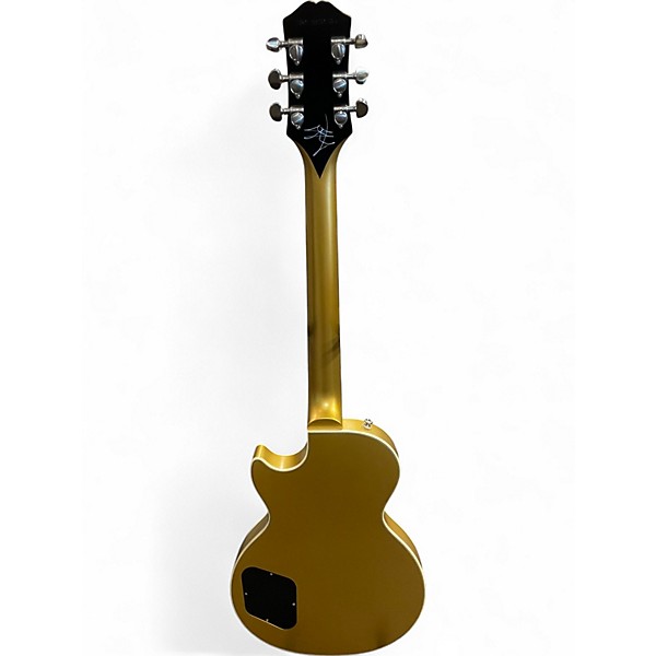 Used 2023 Epiphone Jared James Nichols "Old Glory" Les Paul Custom Gold Solid Body Electric Guitar