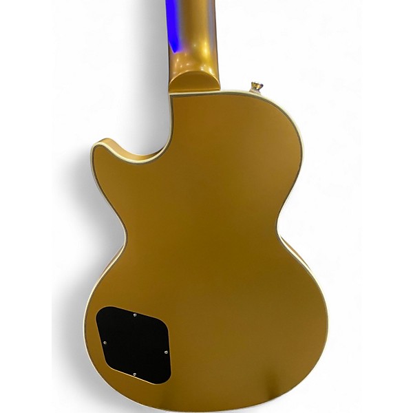Used 2023 Epiphone Jared James Nichols "Old Glory" Les Paul Custom Gold Solid Body Electric Guitar