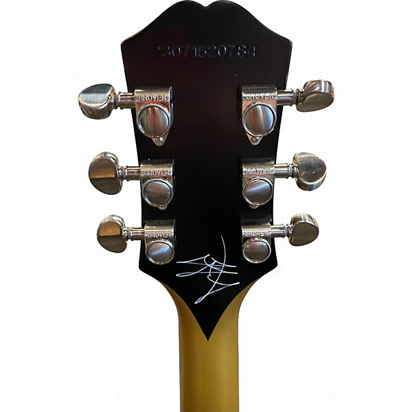 Used 2023 Epiphone Jared James Nichols "Old Glory" Les Paul Custom Gold Solid Body Electric Guitar