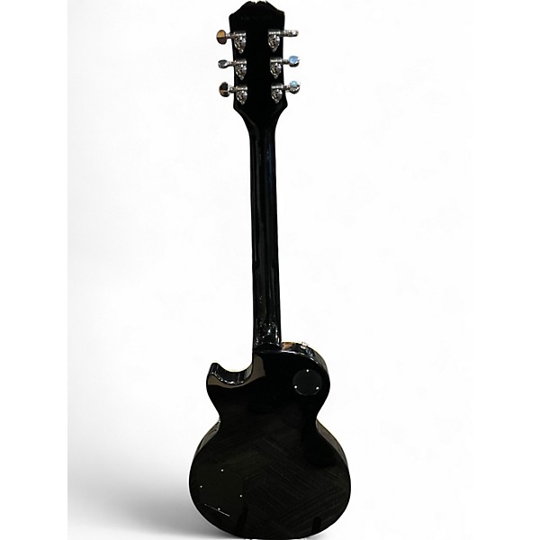 Used 2023 Epiphone Les Paul Classic Black Solid Body Electric Guitar
