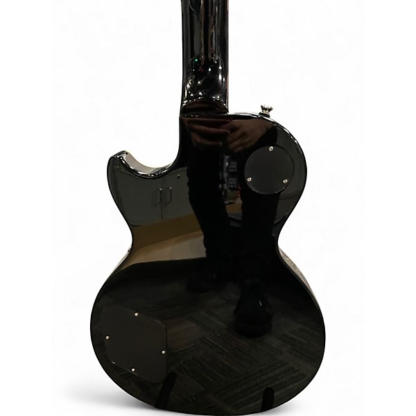 Used 2023 Epiphone Les Paul Classic Black Solid Body Electric Guitar